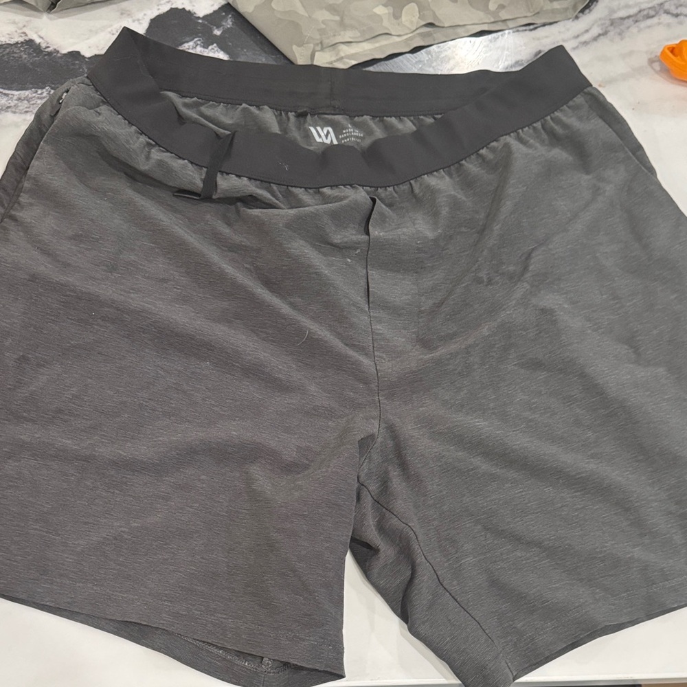 Men's Gray Athletic Shorts